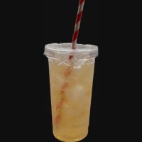 Anti-Spiking Plastic Hi Ball Tumbler & Lid with drink 1